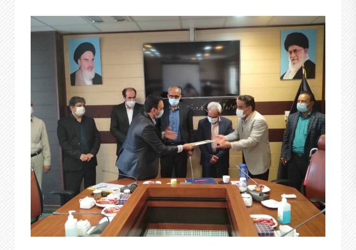 انتخاب شرکت سیمان باقران بعنوان کارفرمای نمونه سلامت محور سال 99 توسط وزارت  تعاون، کار و رفاه اجتماعی